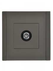 Розетка TV оконечная FORTE&PIANO FP328 сер. IEK FP-A10-O-K03 FP-A10-O-K03