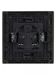 Розетка 1-м СП FORTE&PIANO FP318 10А без заземл. без защ. шторок винт. крепл. сер. IEK FP-R10-10-K03 FP-R10-10-K03