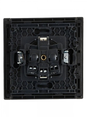 Розетка СП FORTE&PIANO FP315 16А с заземл. защ. шторки винт. крепл. сер. IEK FP-R14-16-K03 FP-R14-16-K03