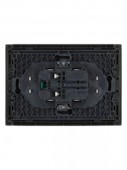 Розетка 2-м СП FORTE&PIANO FP324 16А с заземл. без защ. шторок безвинт. крепл. сер. IEK FP-R21-16-1-K03 FP-R21-16-1-K03