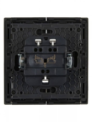 Выключатель 2-кл. СП FORTE&PIANO 10А FP306 с индикацией сер. IEK FP-V20-1-10-1-K03 FP-V20-1-10-1-K03