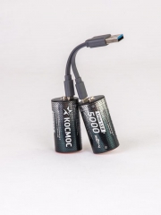 Аккумулятор C Li-ion 5000мАч (блист.2шт) КОСМОС KOCR14Li5000mWh2B KOCR14Li5000mWh2B