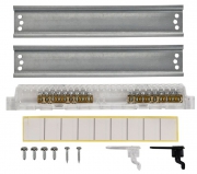 Корпус пластиковый ЩРН-П-18 IP41 черн. прозр. дверь UNION Compact IEK UIC-KP12-N-18-41-K01 UIC-KP12-N-18-41-K01