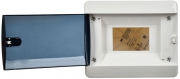 Корпус пластиковый ЩРН-П-6 IP41 черн. прозр. дверь UNION Compact IEK UIC-KP12-N-06-41-K01 UIC-KP12-N-06-41-K01