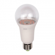 Лампа светодиодная PPG A60 Agro 15Вт А60 грушевидная E27 IP20 для растений красн./син. спектр clear матов. JazzWay 5049444 5049444