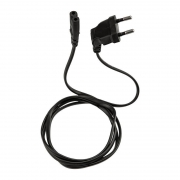 Шнур сетевой (угловая вилка) 2x0.5кв.мм 1.5м Rexant 11-1103 11-1103