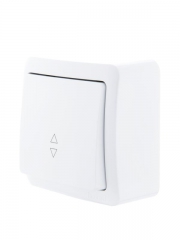 Переключатель проходной 1-кл. 1п ОП Viola 10А IP20 бел. LEZARD 751-0200-105 751-0200-105