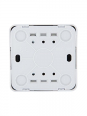 Выключатель 1-кл. 1п ОП Viola 10А IP20 с подсветкой бел. LEZARD 751-0200-111 751-0200-111