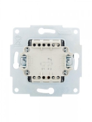 Выключатель 2-кл. СП Vesna с индикацией механизм черн. бархат LEZARD 742-4288-112 742-4288-112