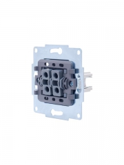 Выключатель 2-кл. СП Vesna механизм крем. LEZARD 742-0388-101 742-0388-101