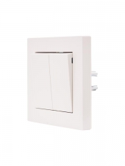 Выключатель 2-кл. СП Vesna механизм крем. LEZARD 742-0388-101 742-0388-101