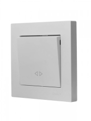 Выключатель промежуточный 1-кл. СП Vesna механизм бел. LEZARD 742-0288-107 742-0288-107