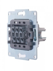 Выключатель 3-кл. СП Vesna механизм крем. LEZARD 742-0388-109 742-0388-109