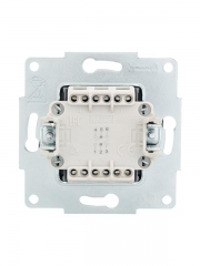 Переключатель проходной 2-кл. СП Vesna механизм черн. бархат LEZARD 742-4288-106 742-4288-106