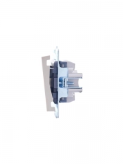 Переключатель проходной 1-кл. СП Vesna механизм крем. LEZARD 742-0388-105 742-0388-105