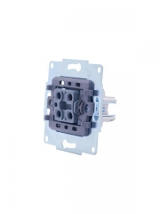 Переключатель проходной 1-кл. СП Vesna механизм крем. LEZARD 742-0388-105 742-0388-105