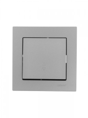 Переключатель проходной 1-кл. СП Vesna механизм платина LEZARD 742-3588-105 742-3588-105