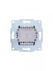 Переключатель проходной 2-кл. СП Vesna механизм бел. LEZARD 742-0288-106 742-0288-106