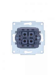 Переключатель проходной 1-кл. СП Vesna с индикацией механизм крем. LEZARD 742-0388-114 742-0388-114