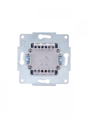 Переключатель проходной 1-кл. СП Vesna с индикацией механизм крем. LEZARD 742-0388-114 742-0388-114