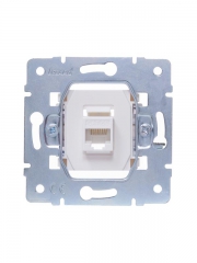 Розетка компьютерная 1-м СП Vesna механизм крем. LEZARD 742-0388-139 742-0388-139