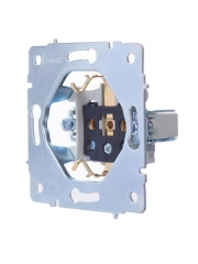 Розетка 1-м СП Vesna с заземл. ПБТ механизм крем. LEZARD 742-0388-122B 742-0388-122B