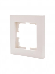 Рамка 1-местн. горизонт. VESNA кремов. LEZARD 742-0300-146 742-0300-146