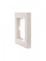 Рамка 1-местн. горизонт. VESNA кремов. LEZARD 742-0300-146 742-0300-146
