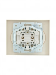Розетка 2-м СП VESNA без заземл. ПБТ кремов. LEZARD 742-0300-128B 742-0300-128B