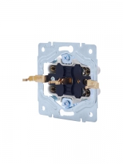 Розетка 2-м СП VESNA с заземл. со шторками ПБТ кремов. LEZARD 742-0300-178B 742-0300-178B