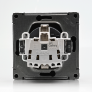 Розетка ArtGallery 16А с заземл. быстрозажим. клем. механизм грифель SE GAL000743S GAL000743S