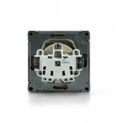 Розетка ArtGallery 16А с заземл. быстрозажим. клем. механизм алюм. SE GAL000343S GAL000343S