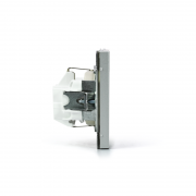 Розетка ArtGallery 16А с заземл. быстрозажим. клем. механизм алюм. SE GAL000343S GAL000343S