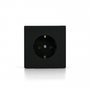 Розетка ArtGallery 16А с заземл. быстрозажим. клем. механизм карбон SE GAL001043S GAL001043S