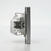 Розетка ArtGallery 16А с заземл. со шторками быстрозажим. клем. механизм алюм. SE GAL000345S GAL000345S