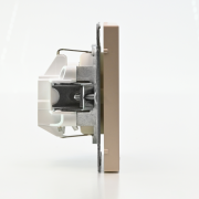 Розетка ArtGallery 16А с заземл. со шторками быстрозажим. клем. механизм песочн. SE GAL001245S GAL001245S