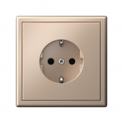 Розетка ArtGallery 16А с заземл. со шторками быстрозажим. клем. механизм песочн. SE GAL001245S GAL001245S