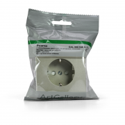 Розетка ArtGallery 16А с заземл. со шторками быстрозажим. клем. механизм шампань SE GAL000545S GAL000545S