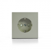 Розетка ArtGallery 16А с заземл. со шторками быстрозажим. клем. механизм шампань SE GAL000545S GAL000545S
