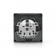 Розетка ArtGallery 16А с заземл. со шторками быстрозажим. клем. механизм шампань SE GAL000545S GAL000545S