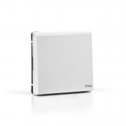 Розетка ArtGallery 16А IP44 с заземл. со шторками с крышкой быстрозажим. клем. механизм бел. SE GAL440146S GAL440146S