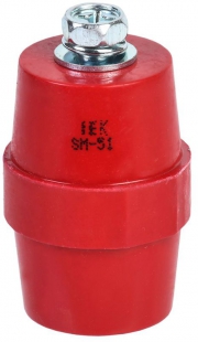 Изолятор SM51 (М8) силовой с болтом IEK YIS11-51-15-B YIS11-51-15-B