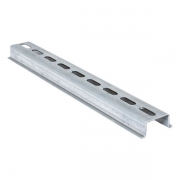 DIN-рейка перфорированная 35х15мм L1000 1.5мм усиленная PROxima EKF tdr-1.0 tdr-1.0