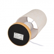 Светильник настольный JH1-01-iv 1х60Вт E27 (основа: натуральное дерево) IP20 JazzWay 5058231 5058231