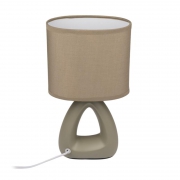 Светильник настольный JH2-01-gn E14 IP20 170х100х300мм керамика; ткань; PVC-пластик зел. JazzWay 5062283 5062283