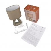 Светильник настольный JH2-01-gn E14 IP20 170х100х300мм керамика; ткань; PVC-пластик зел. JazzWay 5062283 5062283