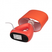 Светильник настольный JH2-01-og E14 IP20 170х100х300мм керамика; ткань; PVC-пластик оранж. JazzWay 5062290 5062290