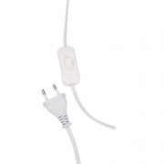 Светильник настольный JH2-02-gy E14 IP20 130х130х255мм керамика; ткань; PVC-пластик сер. JazzWay 5062320 5062320