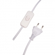 Светильник настольный JH3-01-gy E14 IP20 110х110х310мм метал.; ткань; PVC-пластик сер. JazzWay 5062368 5062368