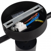 Светильник PCL-0103 3xGU10 IP20 230В BL настен./потолочн. декор. под лампу JazzWay 5066427 5066427